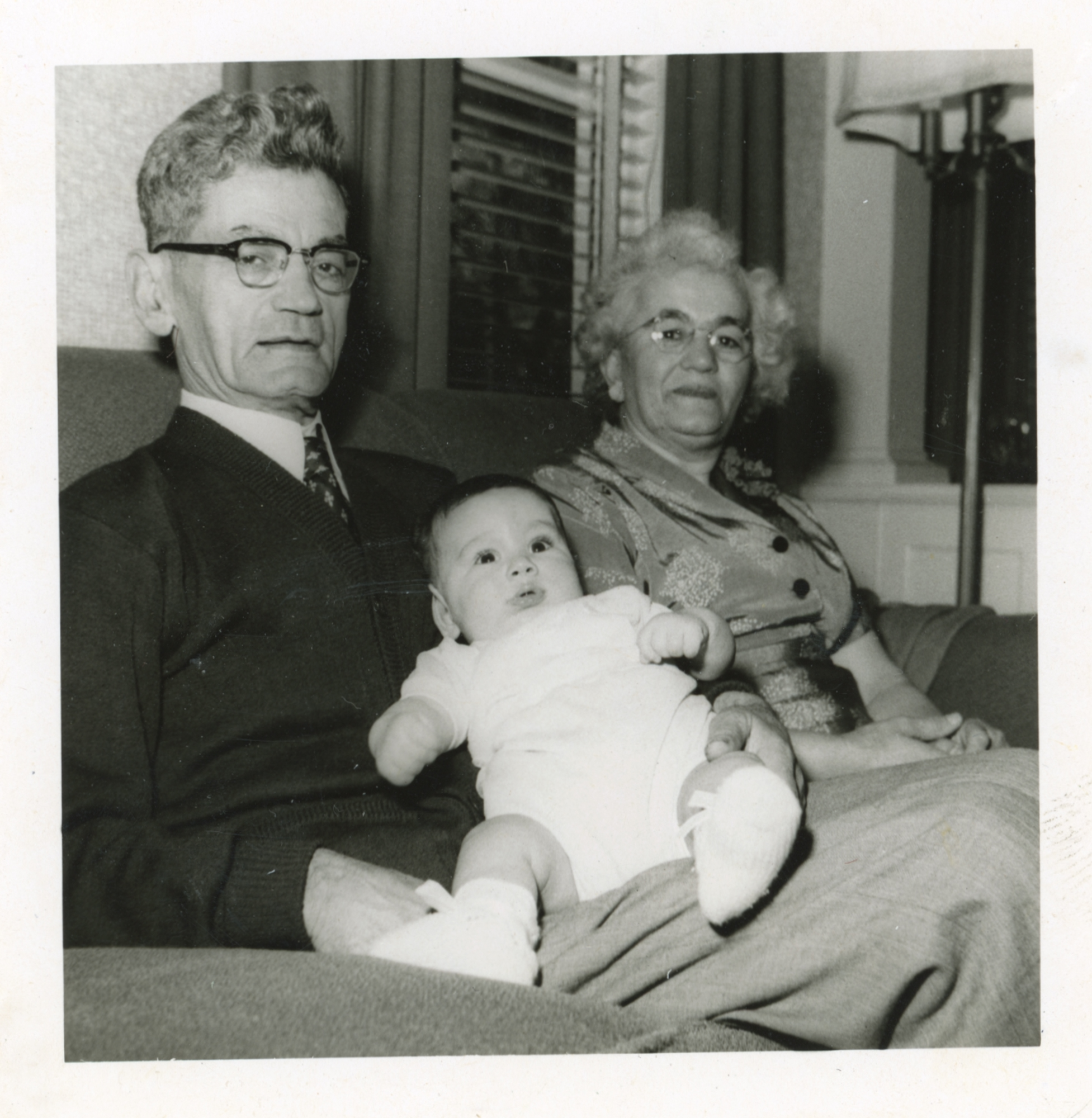 48Grandpa Charlie, Grandma Pailoon and Greg, 1954.jpg