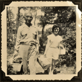 Garabed Harabedian and daughter Susie going on a picnic in Whitinsville-Edit.jpg