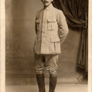 Garabed Harabedian 1920 or 1921 French Uniform possibly-Edit.jpg