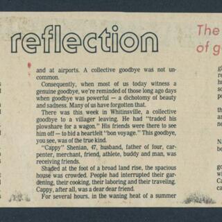 Cappy Shenian Woomsockeet Call Saturday July 22, 1978 Random Reflection by Frank Visgatis Assistant City Editor.jpg